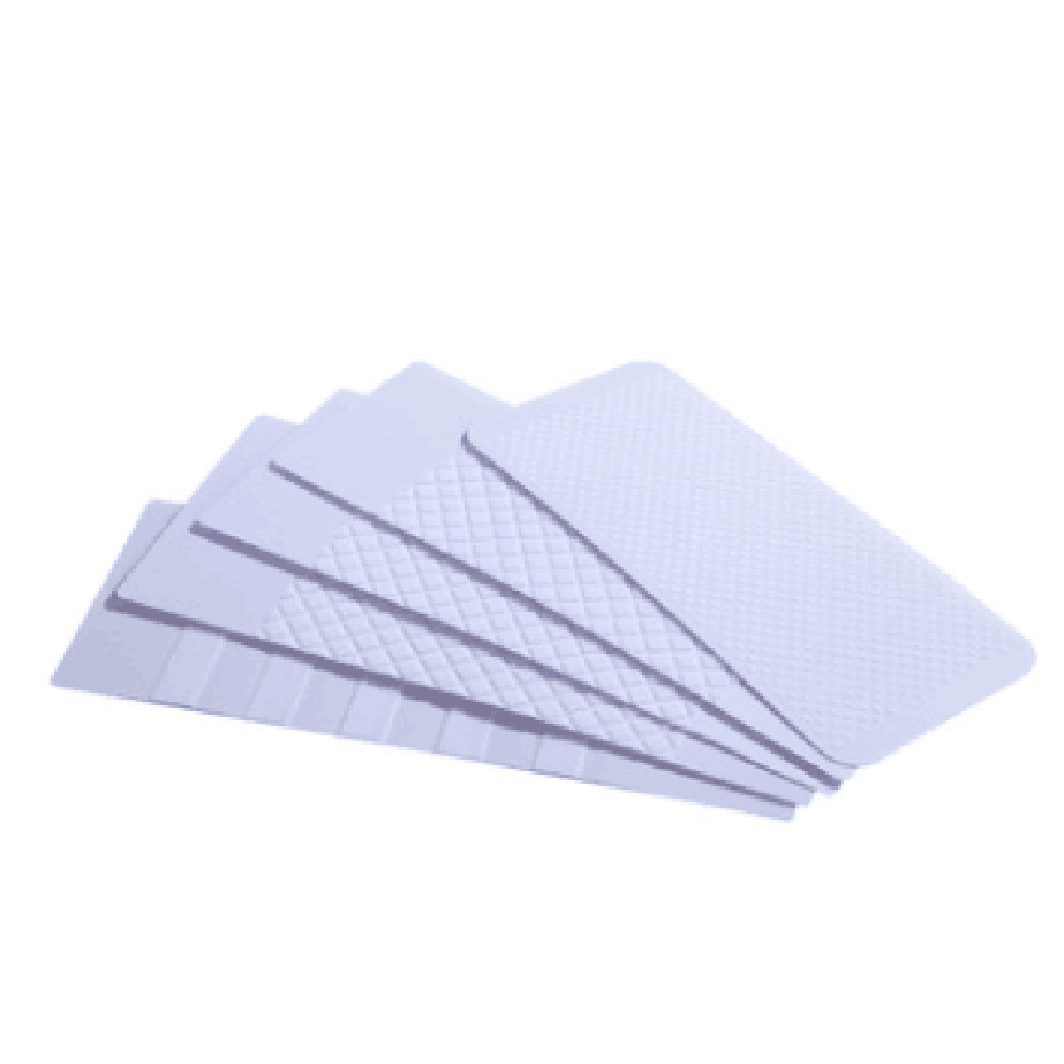 10PCS machine Flocking cleaning card 65x185mm